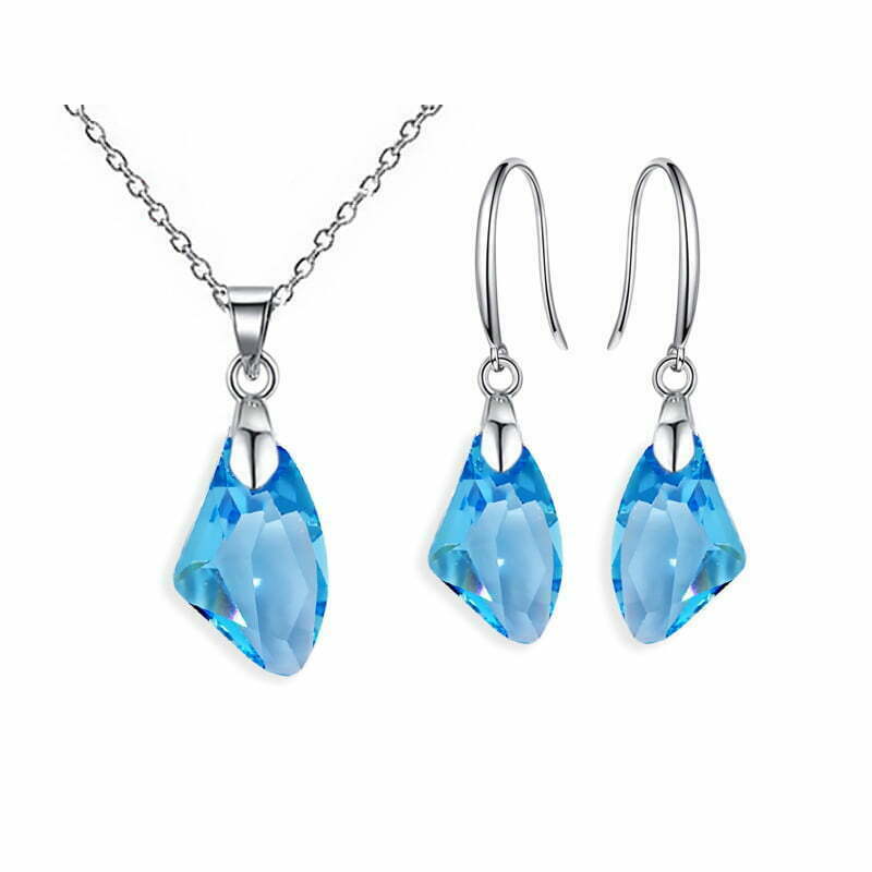 Komplet Biżuterii Srebrnej