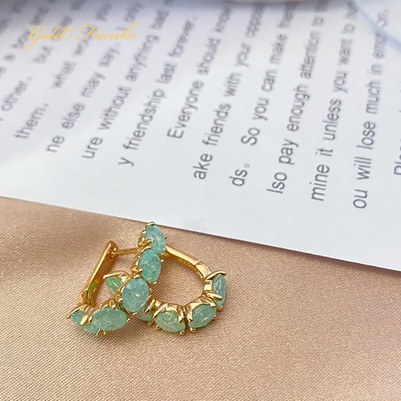 Kolczyki GF23 585RG - obrazek 3