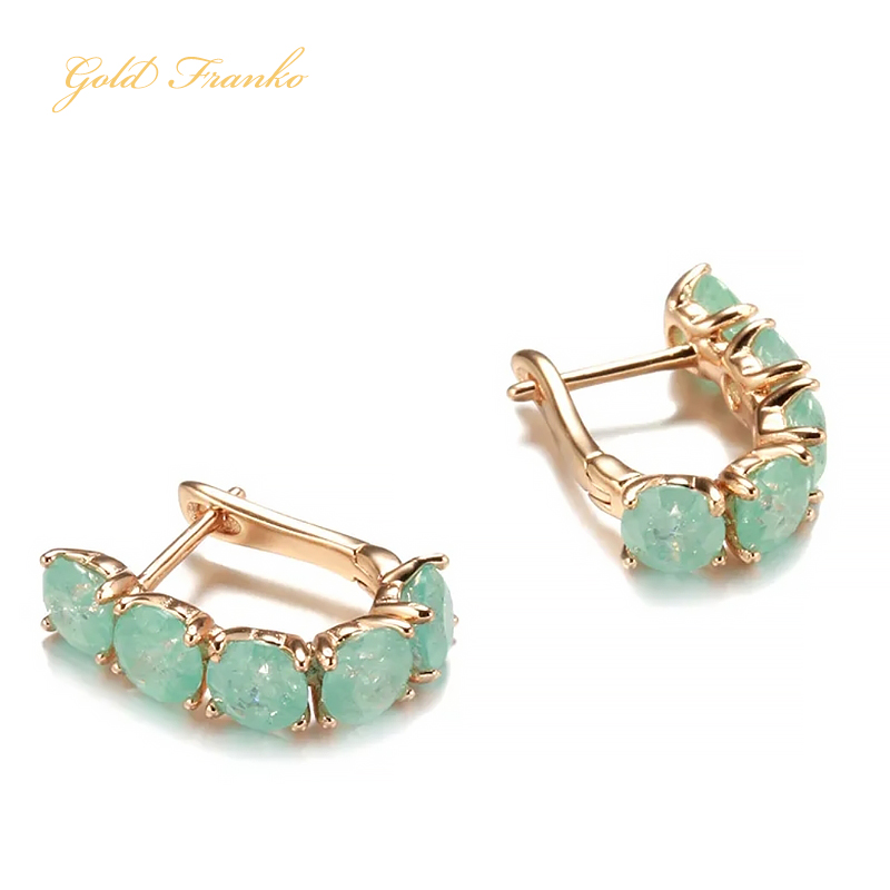 Kolczyki GF23 585RG - obrazek 4