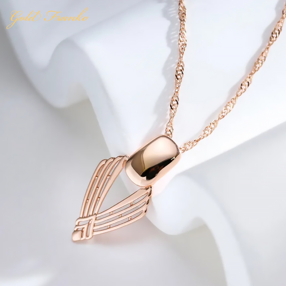 Naszyjnik NG06 585RG Gold Franko - obrazek 3