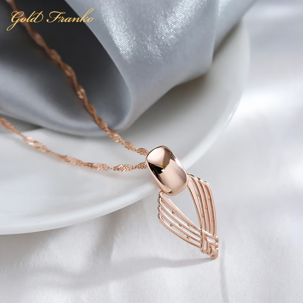 Naszyjnik NG06 585RG Gold Franko - obrazek 4