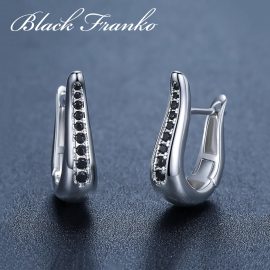 Kolczyki s37 Białe Złoto