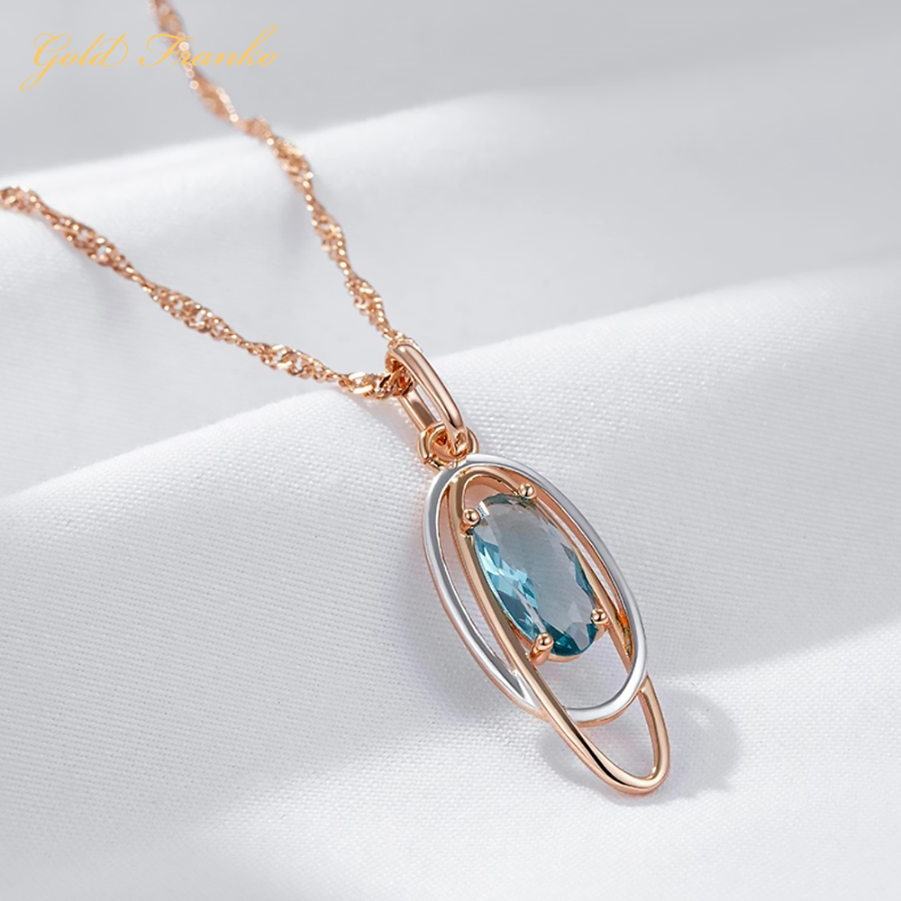 Naszyjnik NG12 585RG Gold Franko - obrazek 4