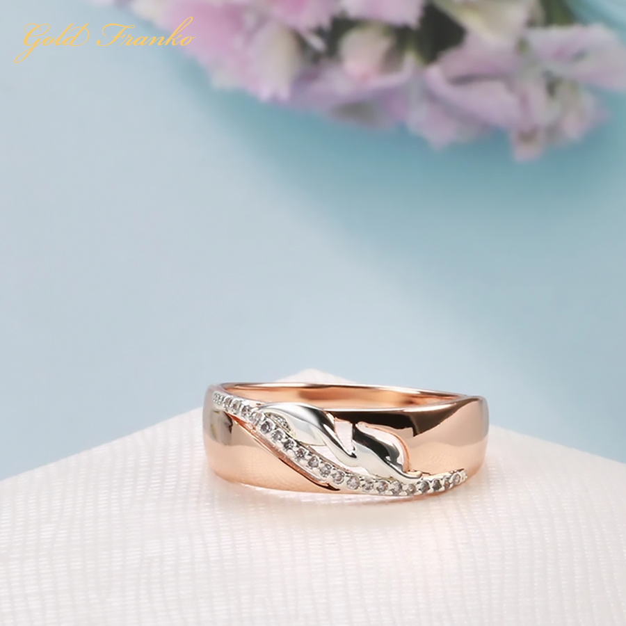 Pierścionek PG09 585RG Gold Franko - obrazek 3