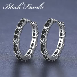 Kolczyki s48 Białe Złoto