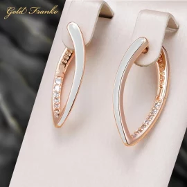 Kolczyki GF102 585RG Gold Franko