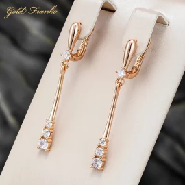 Kolczyki GF105 585RG Gold Franko