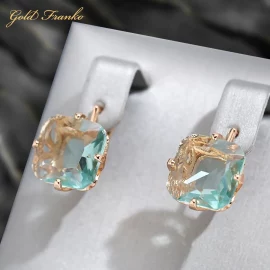 Kolczyki GF90 585RG Gold Franko