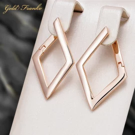 Kolczyki GF92 585RG Gold Franko