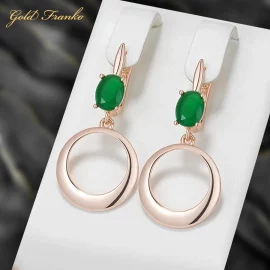 Kolczyki GF94 585RG Gold Franko