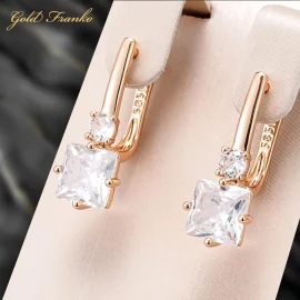 Kolczyki GF107 585RG Gold Franko