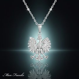 Naszyjnik M04S 316L Godło - Man Franko