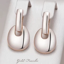 Kolczyki GF120 585RG Gold Franko