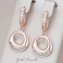 Kolczyki GF122 585RG Gold Franko