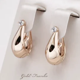 Kolczyki GF126 585RG Gold Franko