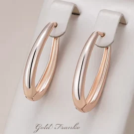 Kolczyki GF127 585RG Gold Franko