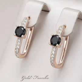 Kolczyki GF129 585RG Gold Franko