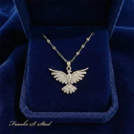 Naszyjnik srebrny NSN01B Stal Chirurgiczna 316L