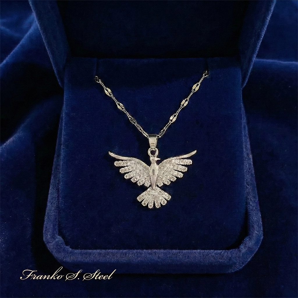 Naszyjnik srebrny NSN01B Stal Chirurgiczna 316L