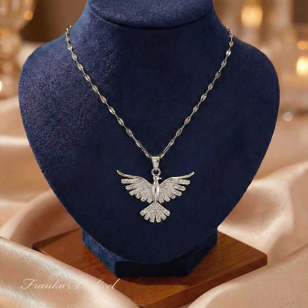 Naszyjnik srebrny NSN01B Stal Chirurgiczna 316L - obrazek 4