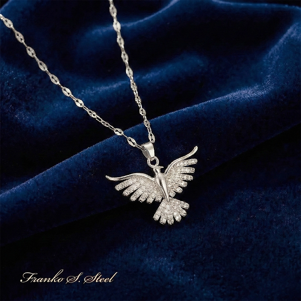 Naszyjnik srebrny NSN01B Stal Chirurgiczna 316L - obrazek 2