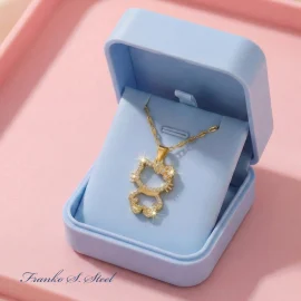 Naszyjnik złoty NSN06 Stal Chirurgiczna 316L