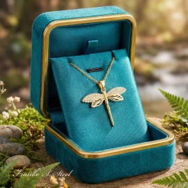 Naszyjnik złoty NSN09 Stal Chirurgiczna 316L