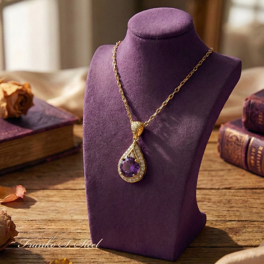 Naszyjnik złoty NSN10 Stal Chirurgiczna 316L - obrazek 3