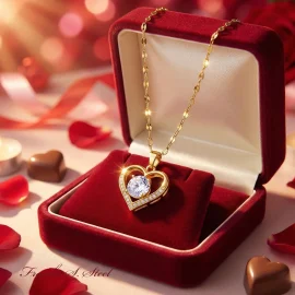 Naszyjnik złoty NSN11 Stal Chirurgiczna 316L